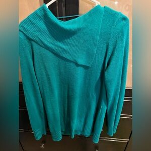 Dark teal sweater